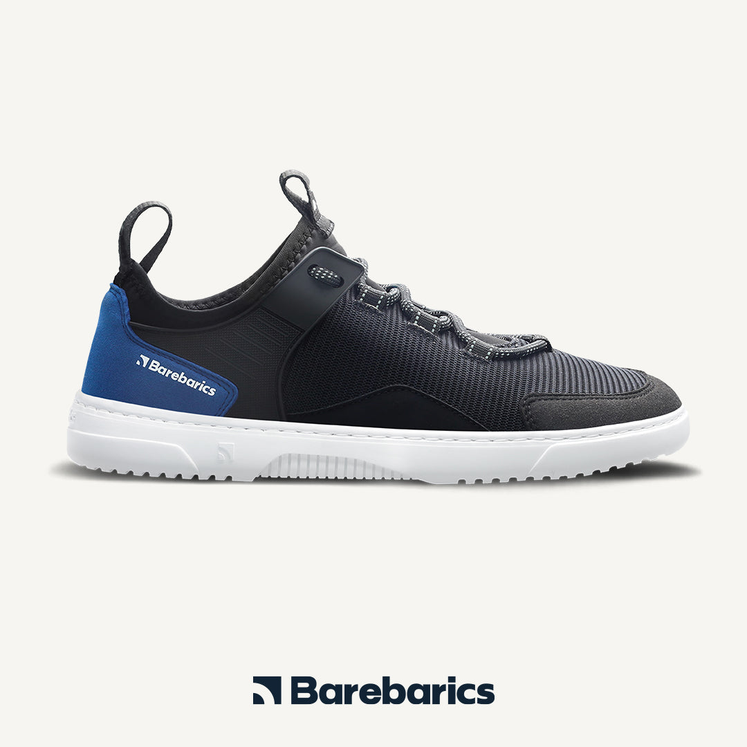 Barefoot Sneakers Barebarics - Rebel - Black 3 OzBarefoot Australia