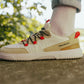 Barefoot Sneakers Barebarics - Revive - Beige & White 2 OzBarefoot Australia