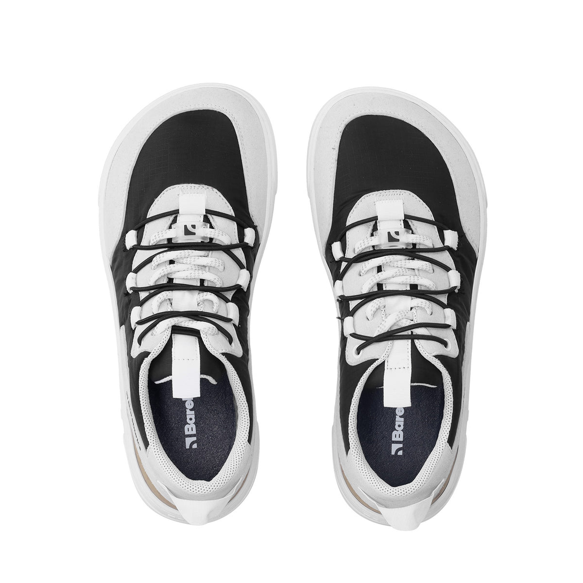 Barefoot Sneakers Barebarics Revive - Light Grey & Black 5  - OzBarefoot