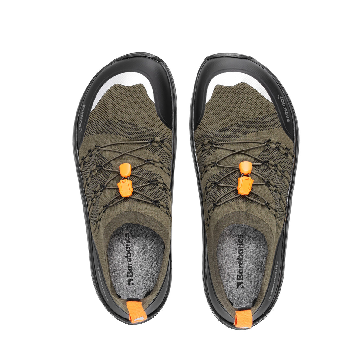 Barefoot Sneakers Barebarics Voyager - Army Green 5 OzBarefoot Australia