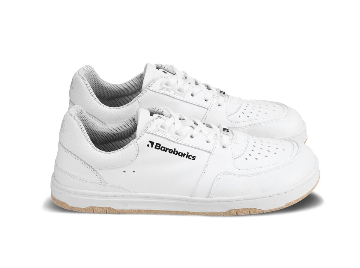 Barefoot Sneakers Barebarics Wave - All White 1  - OzBarefoot