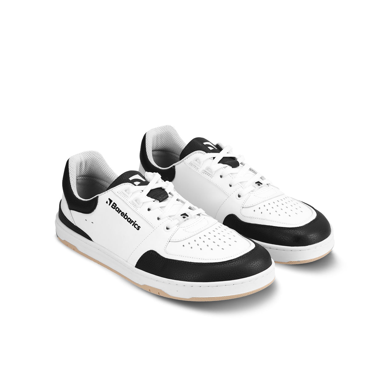 Barefoot Sneakers Barebarics Wave - White & Black 3  - OzBarefoot