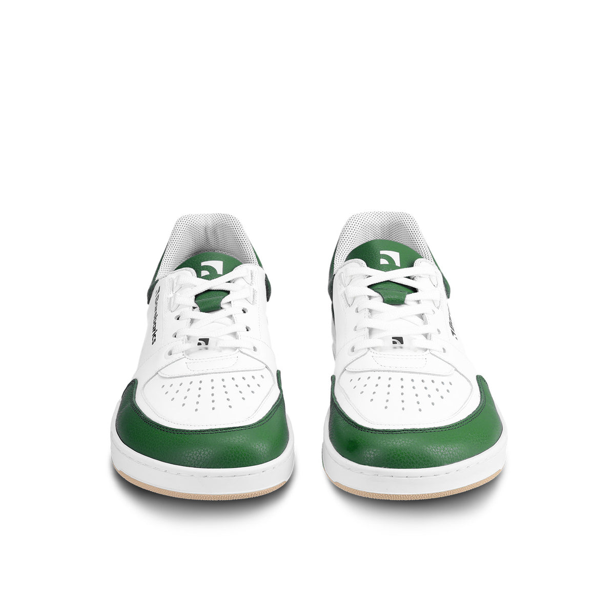 Barefoot Sneakers Barebarics Wave - White & Dark Green 4  - OzBarefoot
