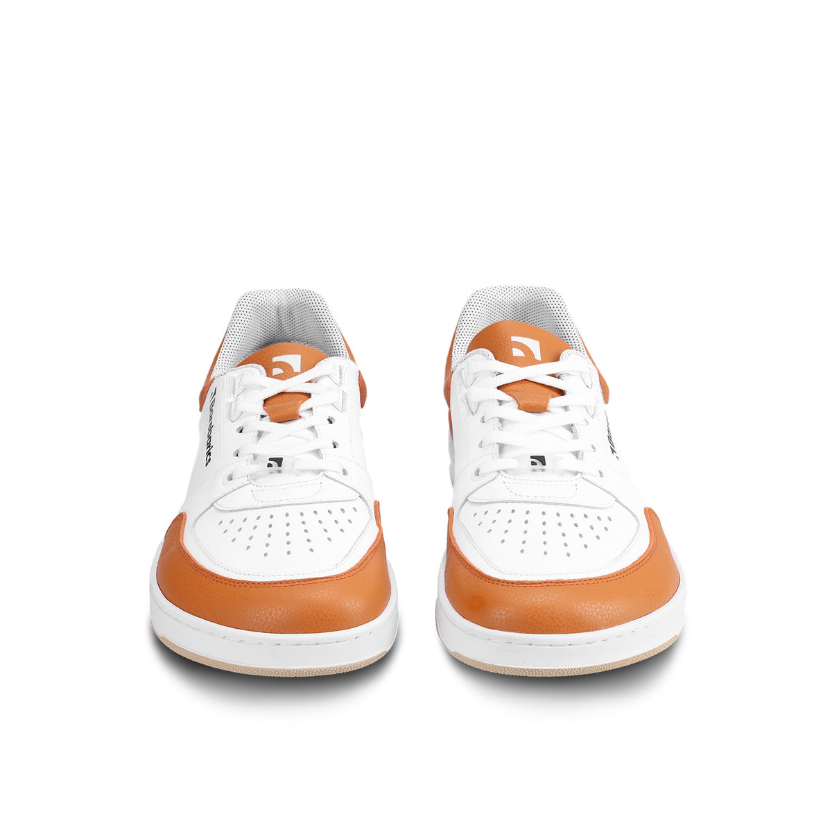 Barefoot Sneakers Barebarics Wave - White & Orange 4  - OzBarefoot