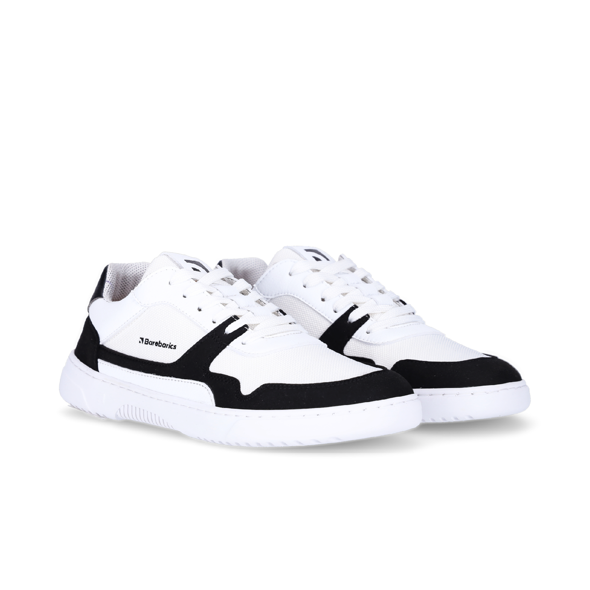 Barefoot Sneakers Barebarics - Zing - White & Black 5 OzBarefoot Australia