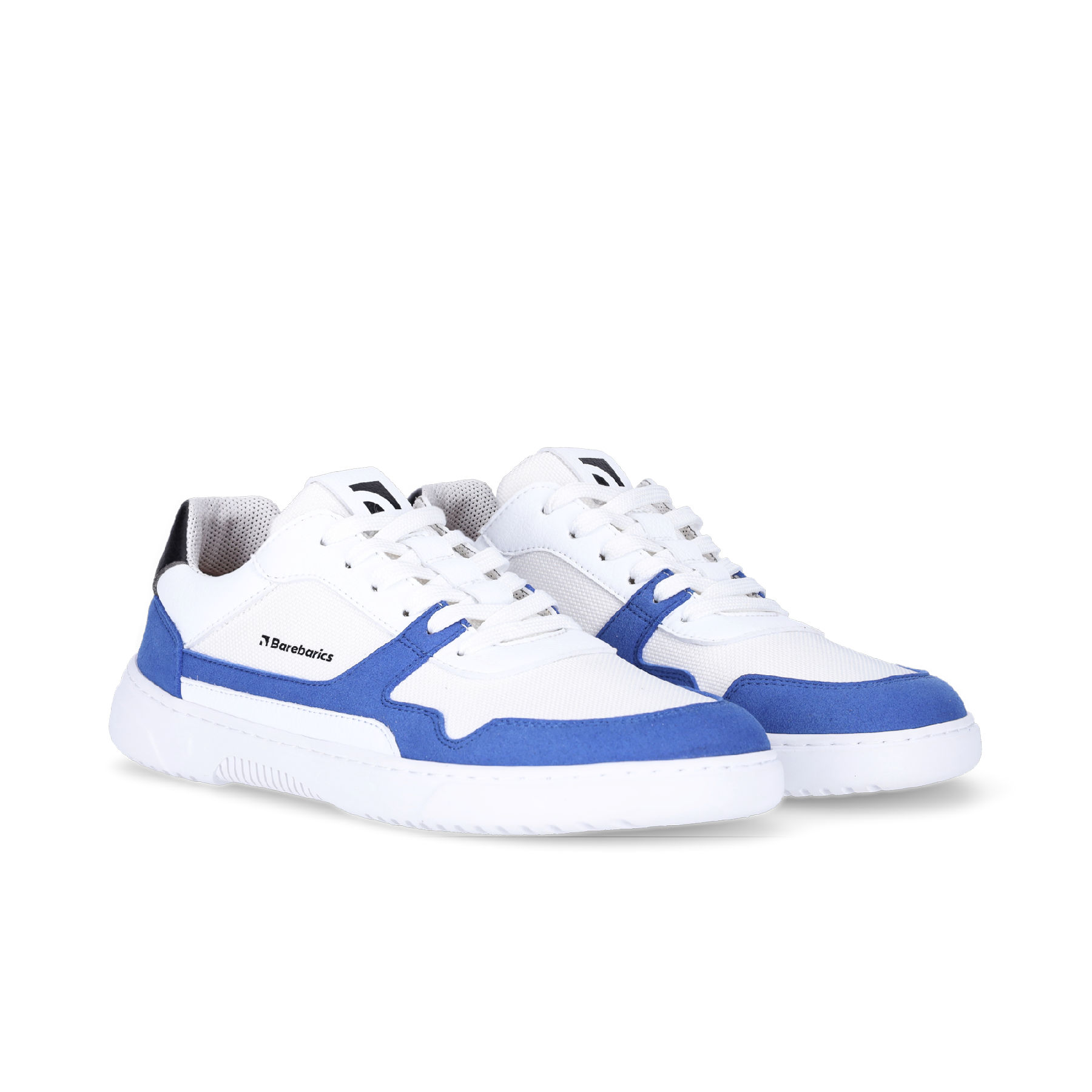 Barefoot Sneakers Barebarics - Zing - White & Blue 9 OzBarefoot Australia