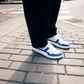Barefoot Sneakers Barebarics - Zing - White & Blue 6 OzBarefoot Australia