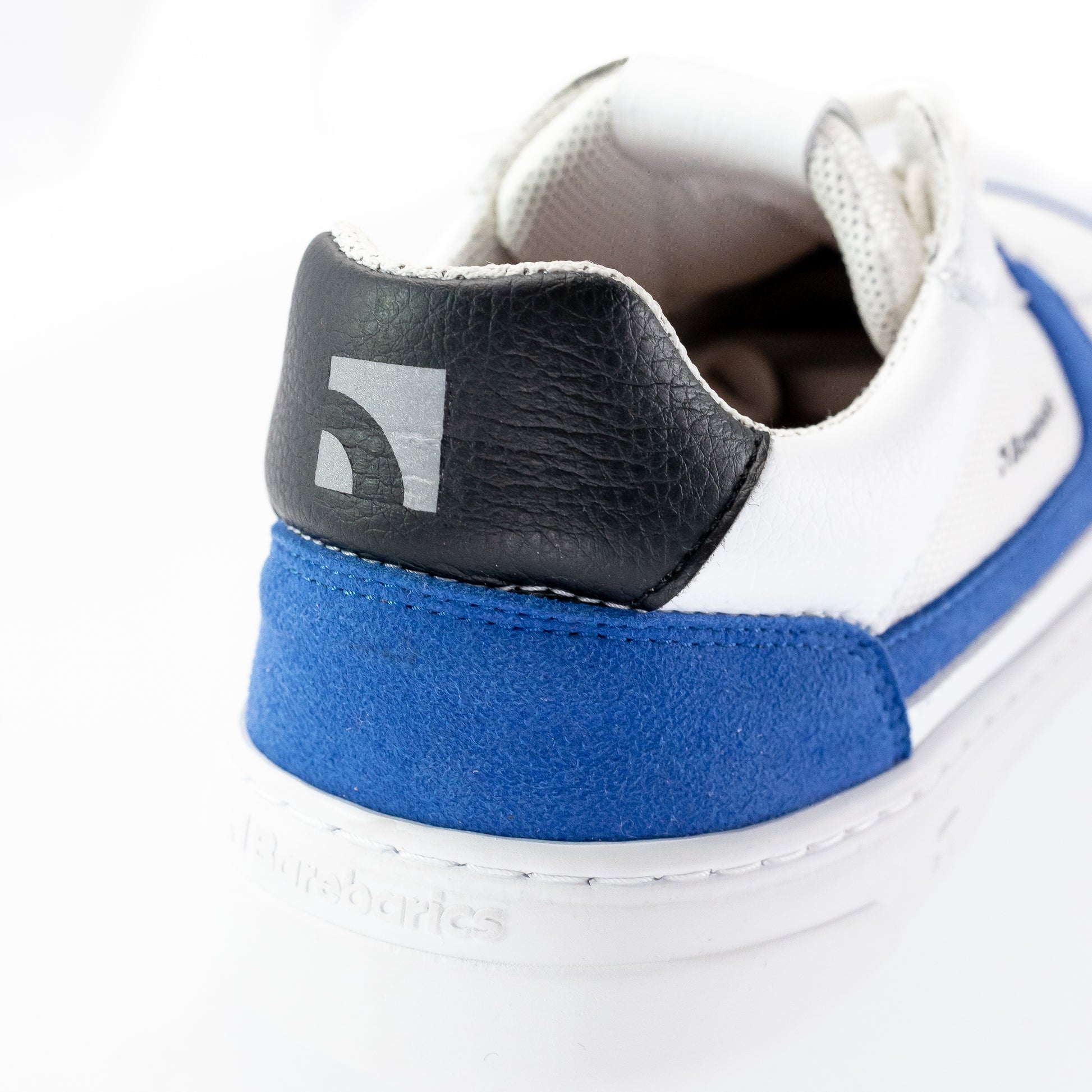 Barefoot Sneakers Barebarics - Zing - White & Blue 7 OzBarefoot Australia