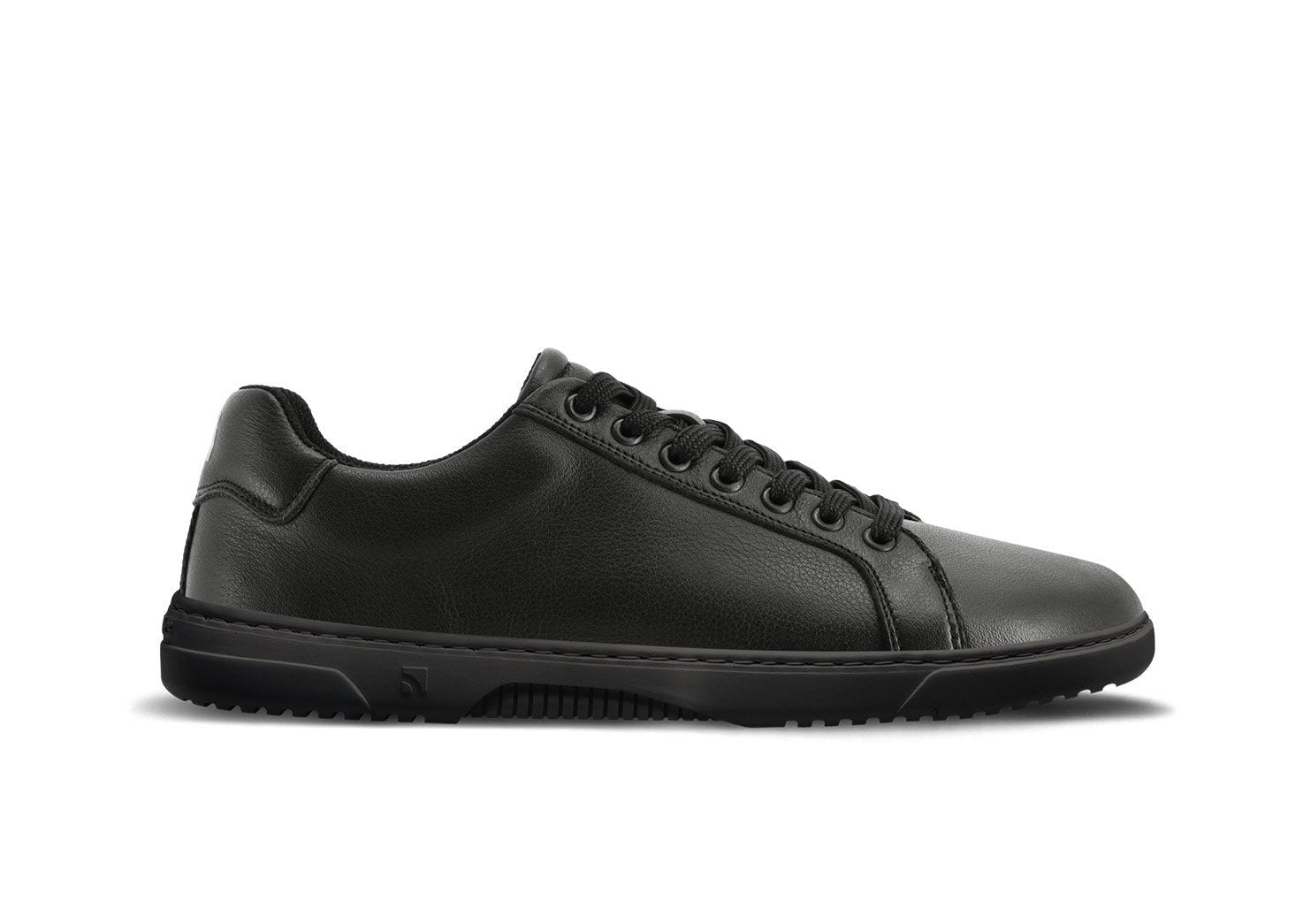 Barefoot Sneakers Barebarics Zoom - All Black - Leather 1 OzBarefoot Australia