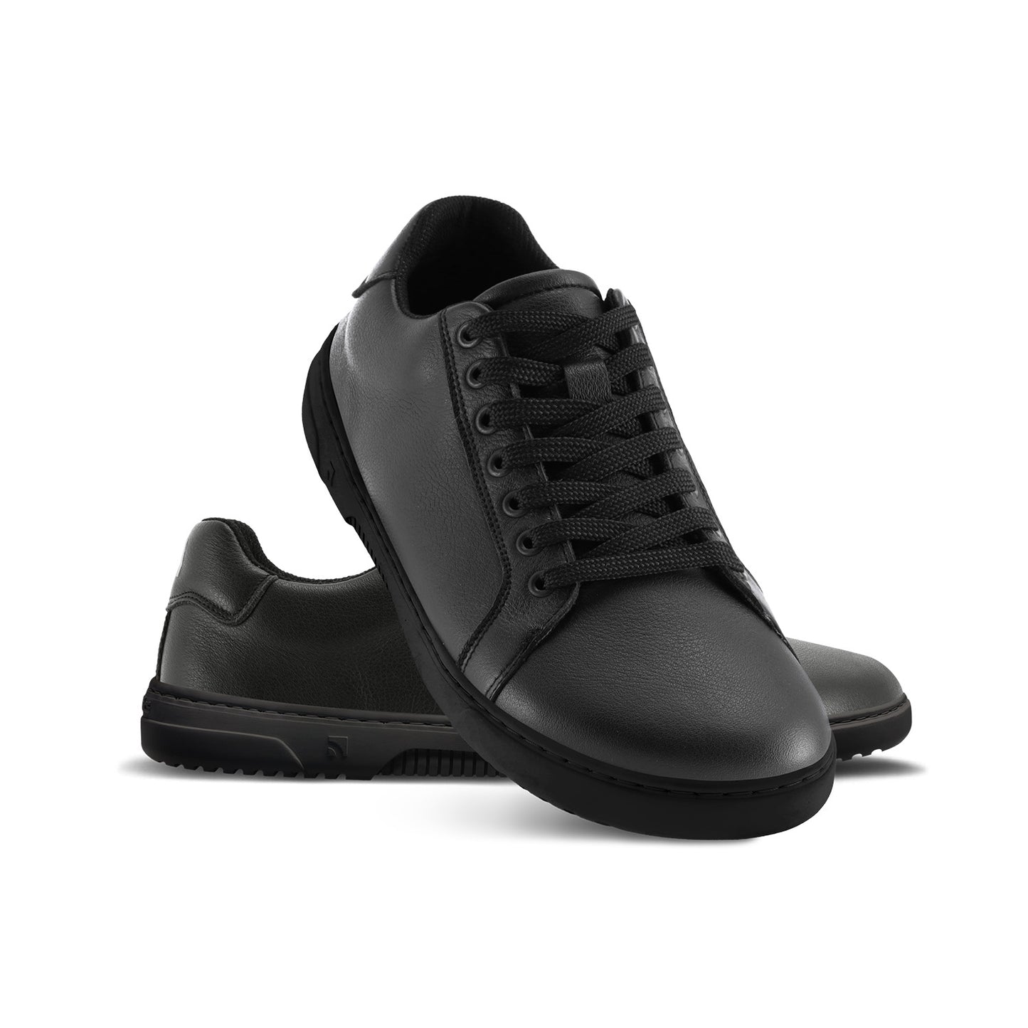Zapatos Descalzos - Hombre - Piel Natural - Negro - Las Zapatillas