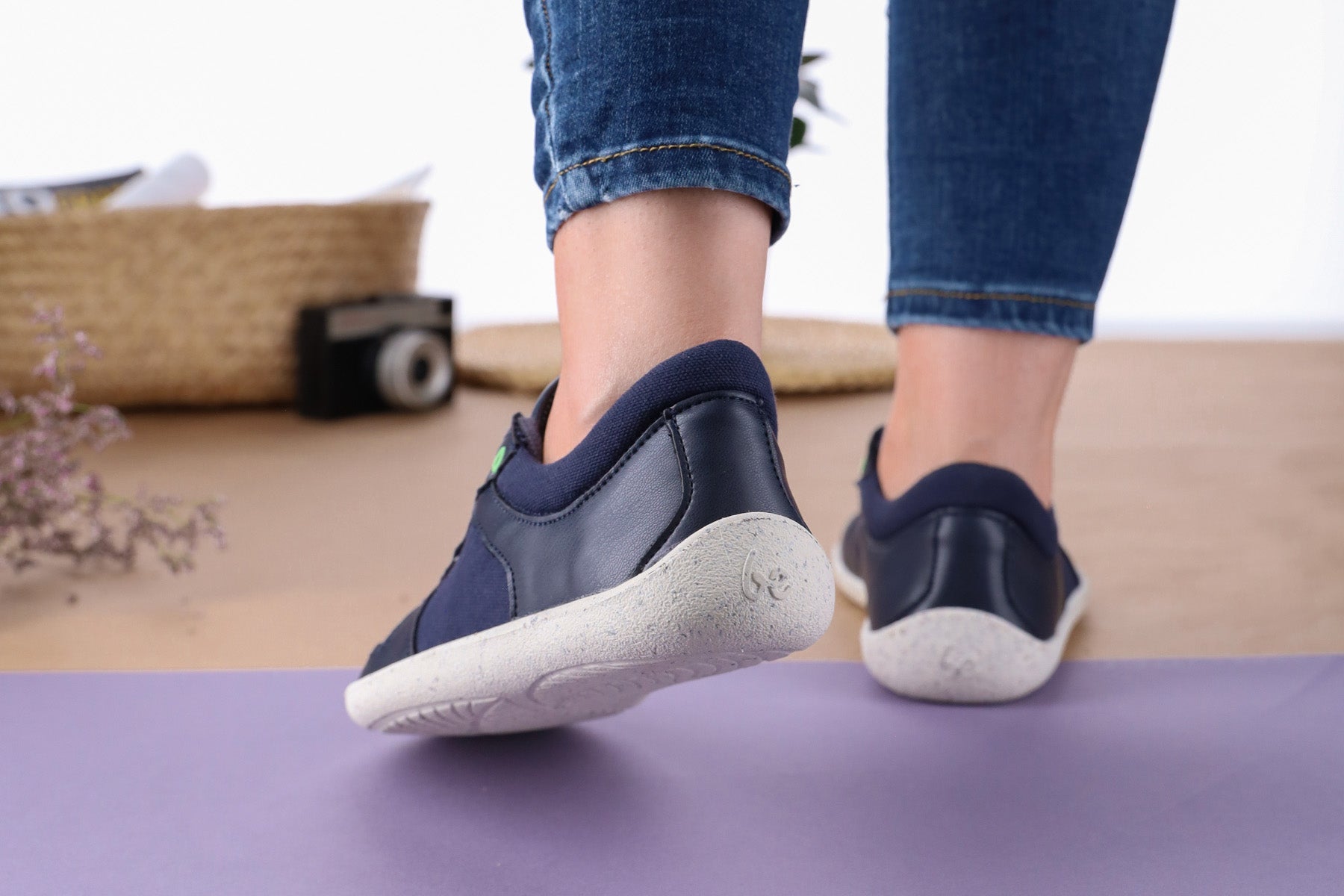 Barefoot Sneakers - Be Lenka Champ 2.0 - Vegan - Dark Blue 11 OzBarefoot Australia