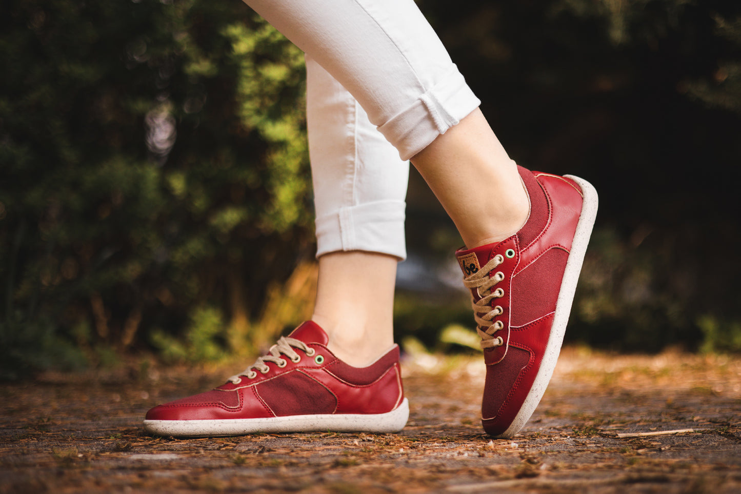 Barefoot Sneakers - Be Lenka Champ 2.0 - Vegan - Red 6 OzBarefoot Australia