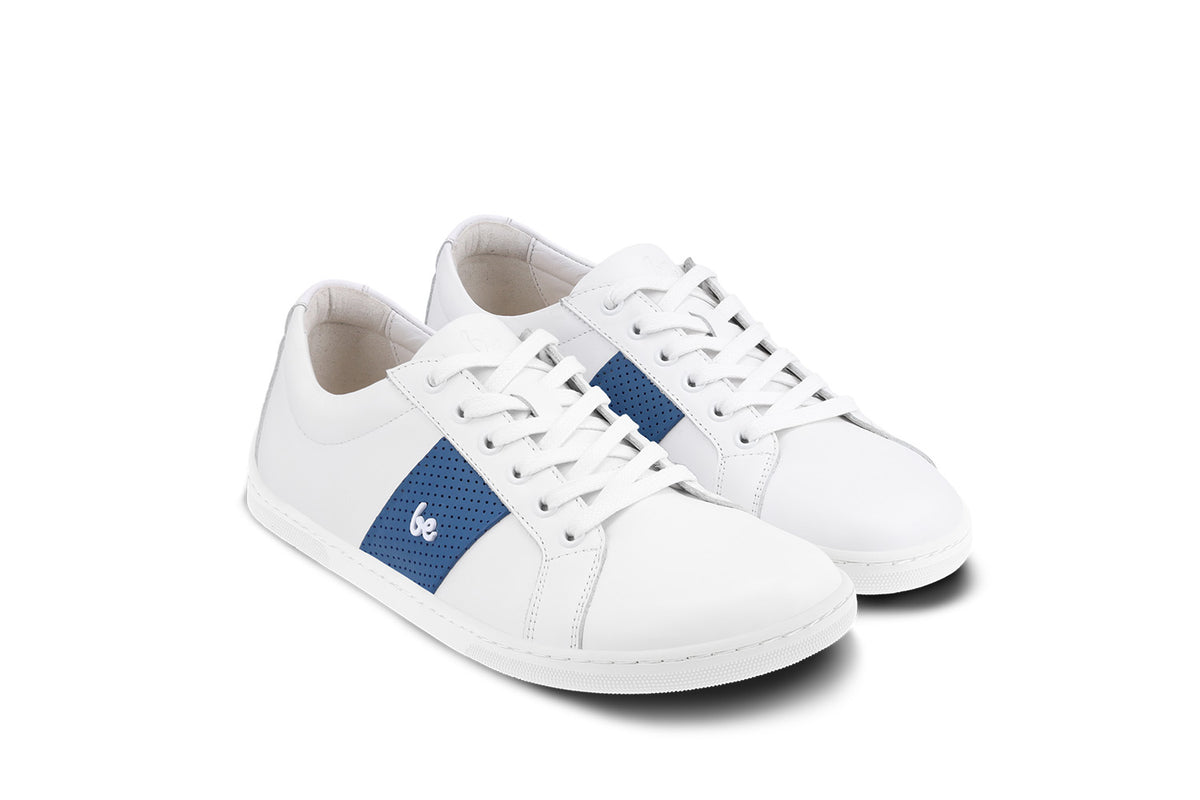 Barefoot Sneakers Be Lenka Elite - White & Dark Blue 4  - OzBarefoot