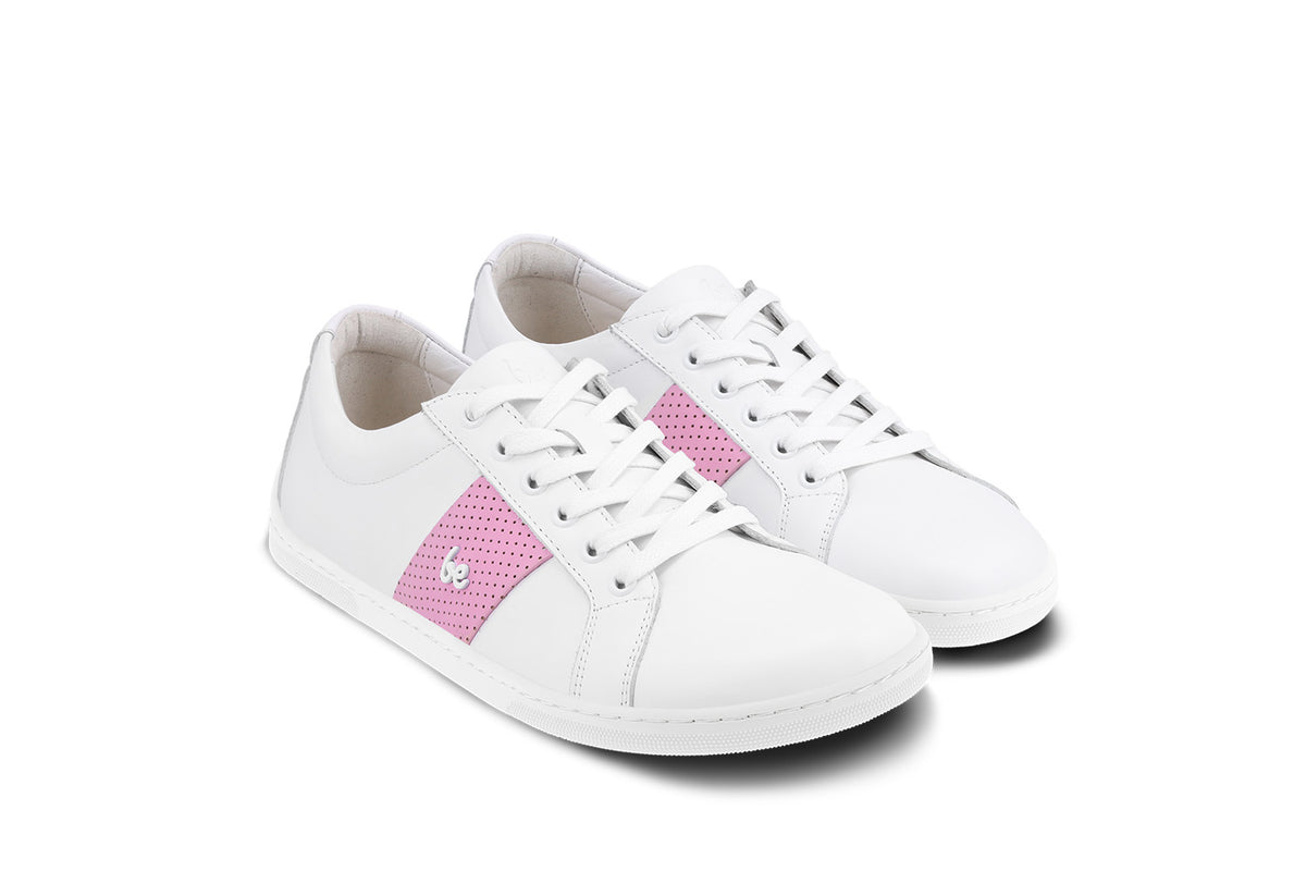 Barefoot Sneakers Be Lenka Elite - White & Pink 4  - OzBarefoot