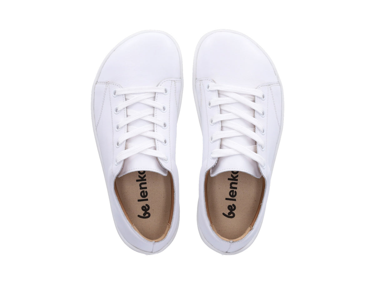 Barefoot Sneakers - Be Lenka Prime 2.0 - White 6 OzBarefoot Australia