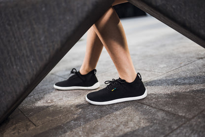 Barefoot Sneakers - Be Lenka Stride - Black & White 2 OzBarefoot Australia