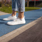 Barefoot Sneakers - Be Lenka Stride - All White 3 OzBarefoot Australia