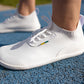 Barefoot Sneakers - Be Lenka Stride - All White 4 OzBarefoot Australia