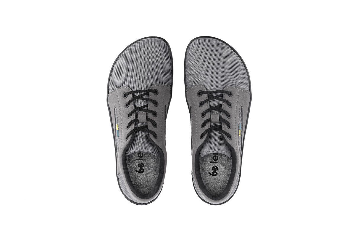 Barefoot Sneakers - Be Lenka Whiz - Grey 3 OzBarefoot Australia