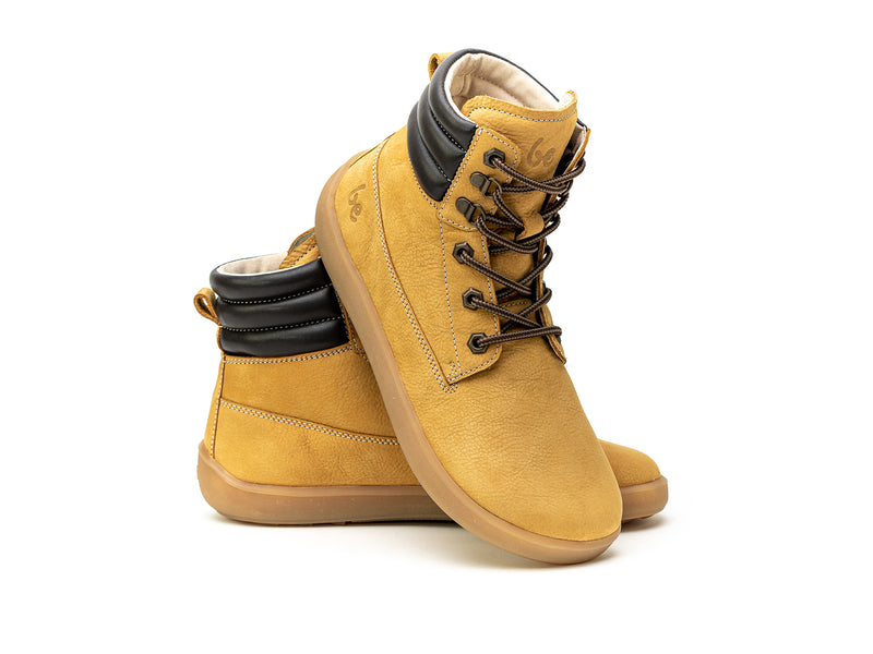 Barefoot Boots Be Lenka Nevada - Mustard 14 OzBarefoot Australia