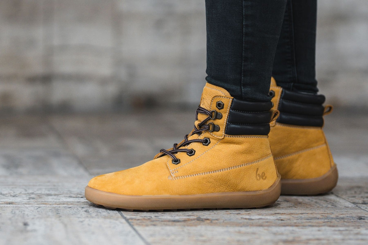 Barefoot Boots Be Lenka Nevada - Mustard 8 OzBarefoot Australia