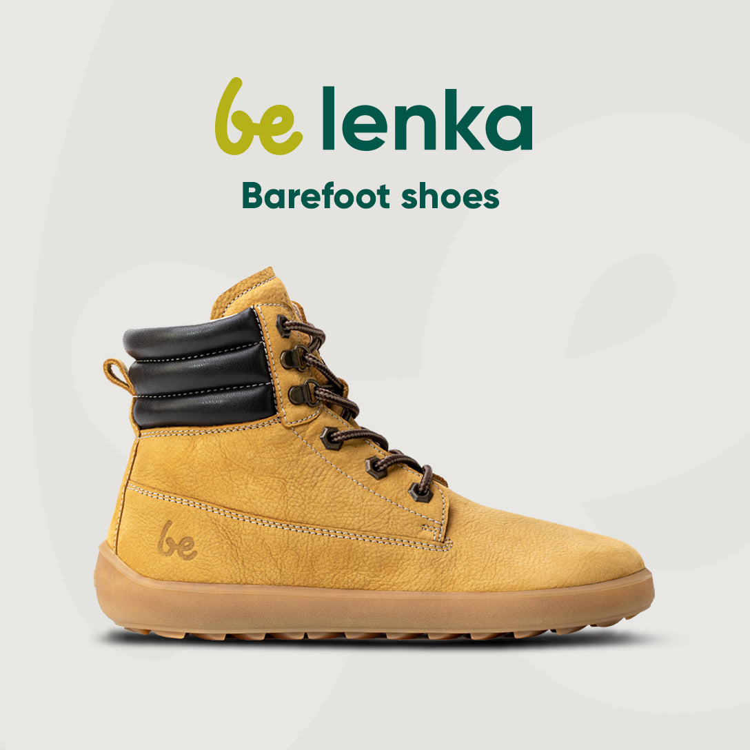 Barefoot Boots Be Lenka Nevada - Mustard 7 OzBarefoot Australia