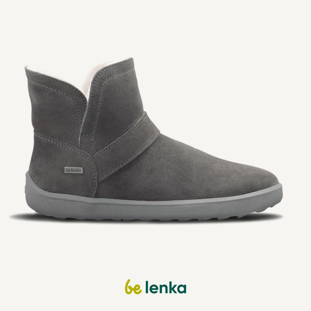 Barefoot Shoes Be Lenka Polaris - All Grey 3 OzBarefoot Australia