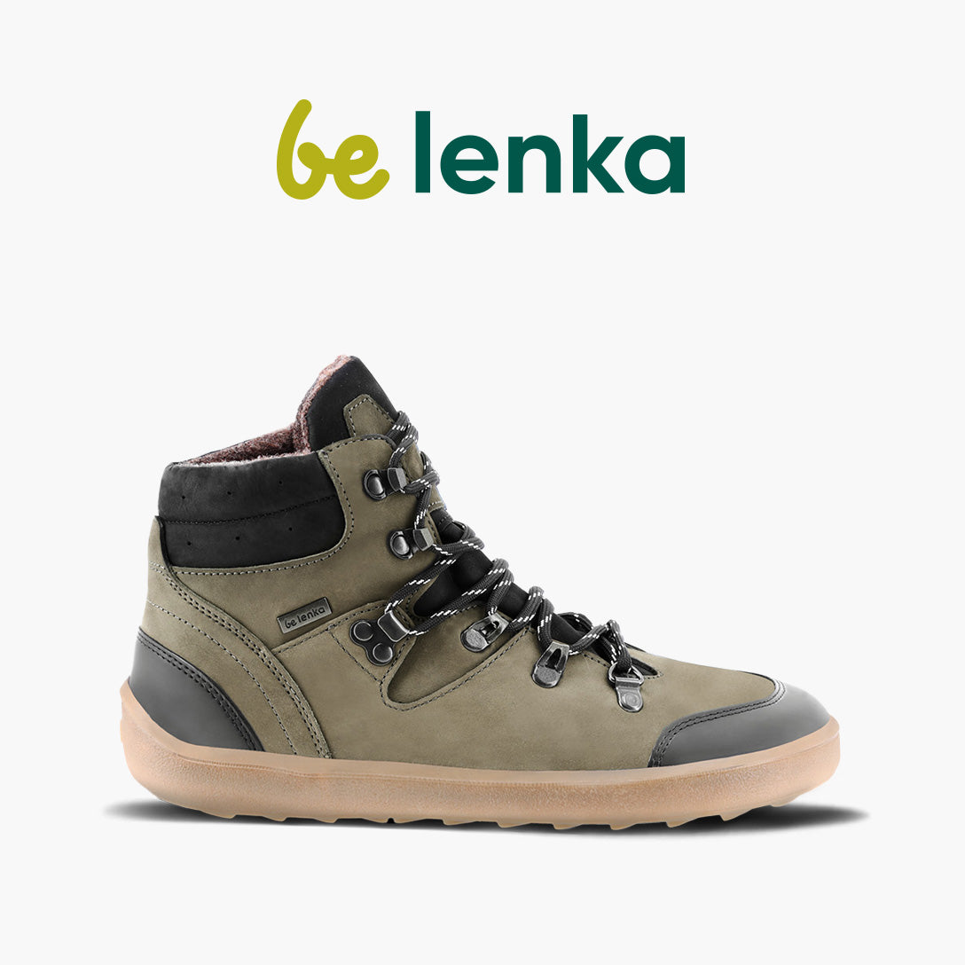 Barefoot Shoes Be Lenka Ranger 2.0 - Army Green 9 OzBarefoot Australia