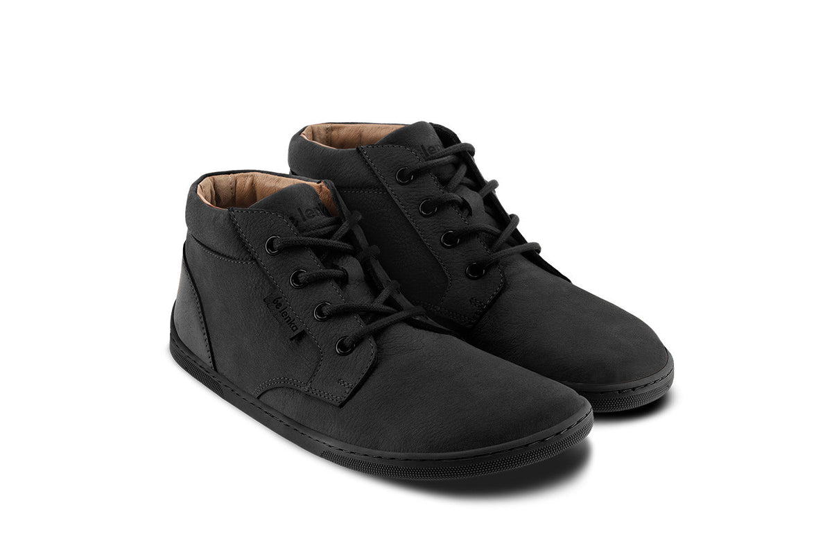Barefoot Shoes - Be Lenka - Synergy - All Black 6 OzBarefoot Australia