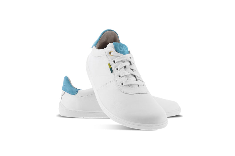 Barefoot Shoes - Be Lenka - Royale - White & Blue 2 OzBarefoot Australia