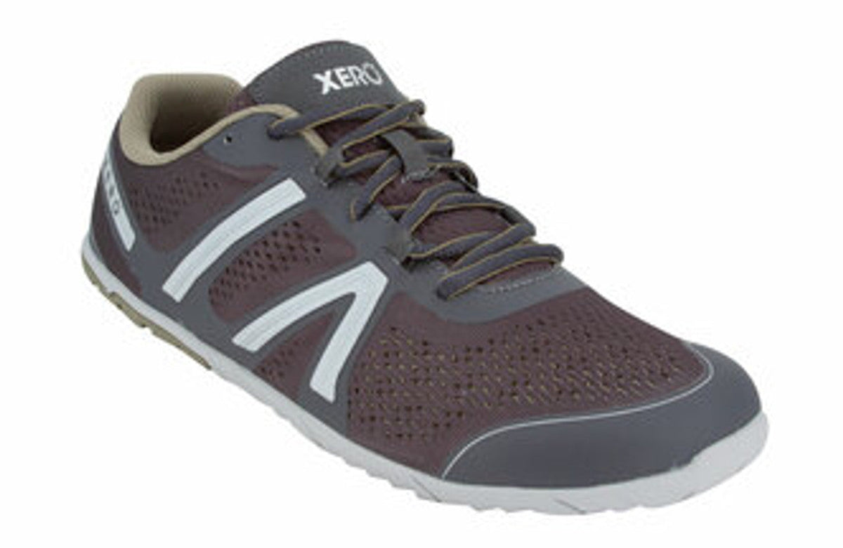 Barefoot Shoes - Xero - HFS: Road Running Shoe - MEN - Pewter 12  - OzBarefoot