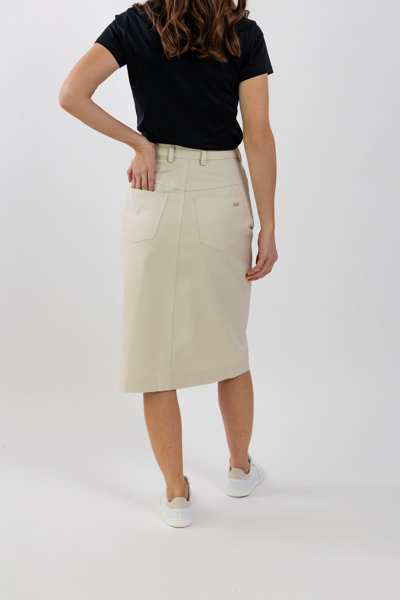 Women's Midi Skirt Be Lenka Essentials - Beige 2 OzBarefoot Australia