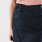Women's Midi Skirt Be Lenka Essentials - Navy 4 OzBarefoot Australia
