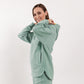 Women's Hoodie Be Lenka Essentials - Pistachio Green 2 OzBarefoot Australia