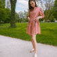 Women's Shirt Dress Be Lenka Essentials - Salmon Pink 2 OzBarefoot Australia