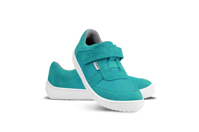 Be Lenka Kids barefoot sneakers Joy - Turquoise & White 2  - OzBarefoot