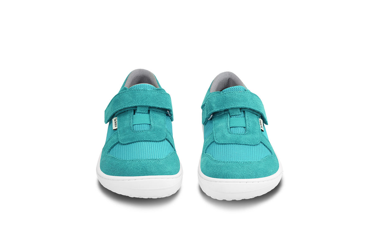 Be Lenka Kids barefoot sneakers Joy - Turquoise & White 4  - OzBarefoot