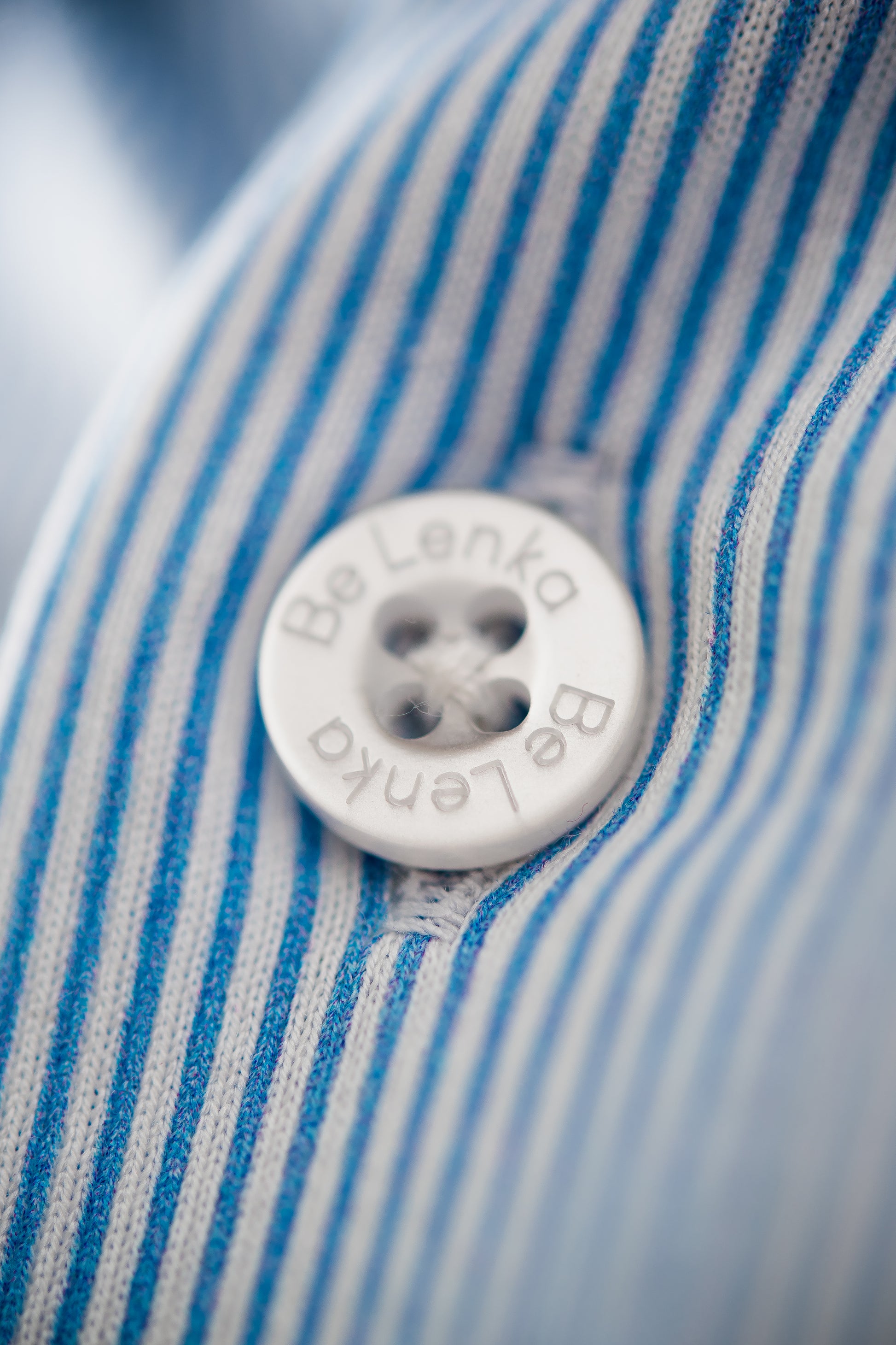 Men’s Shirt Regular Be Lenka Essentials - Blue and White 5 OzBarefoot Australia