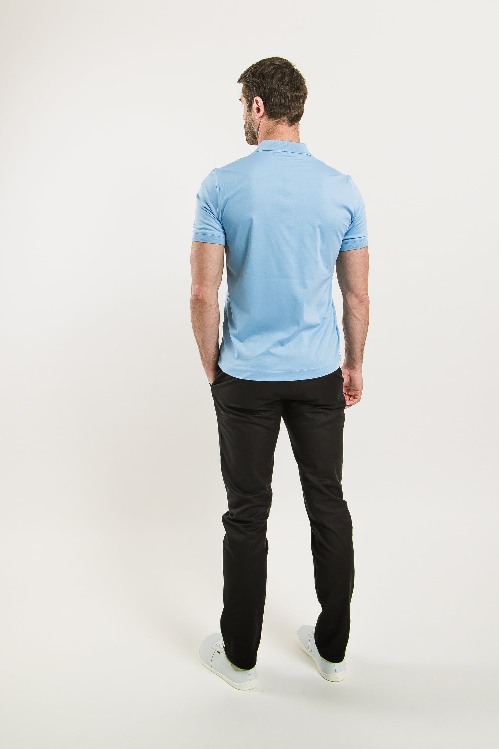 Men’s Polo-shirt Be Lenka Essentials - Sky Blue 2 OzBarefoot Australia