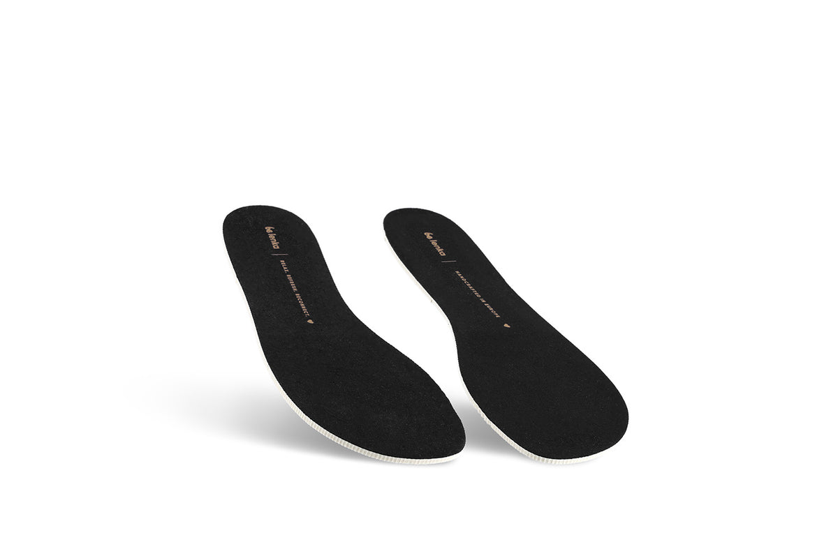 Replacement insole Ballet flats Black for the AlldayComfort sole 2 OzBarefoot Australia