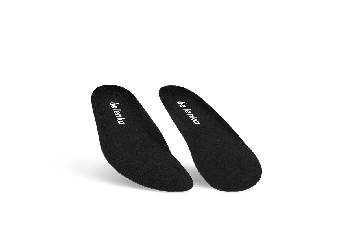 Replacement insole Comfort Cotton Black for the UrbanComfort sole 2 OzBarefoot Australia