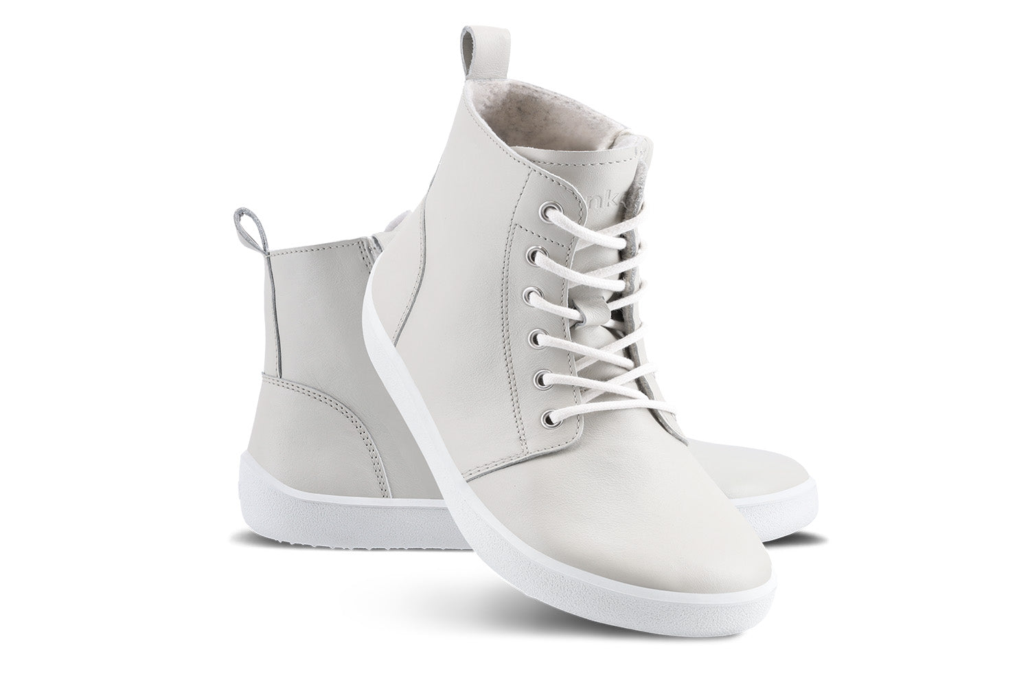 Winter Barefoot Boots Be Lenka Atlas - Cream 1 OzBarefoot Australia
