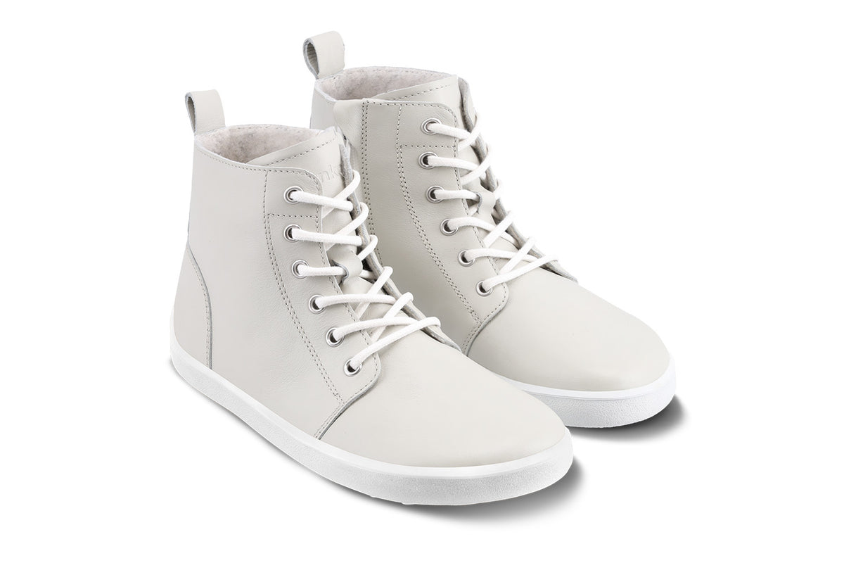 Winter Barefoot Boots Be Lenka Atlas - Cream 3 OzBarefoot Australia