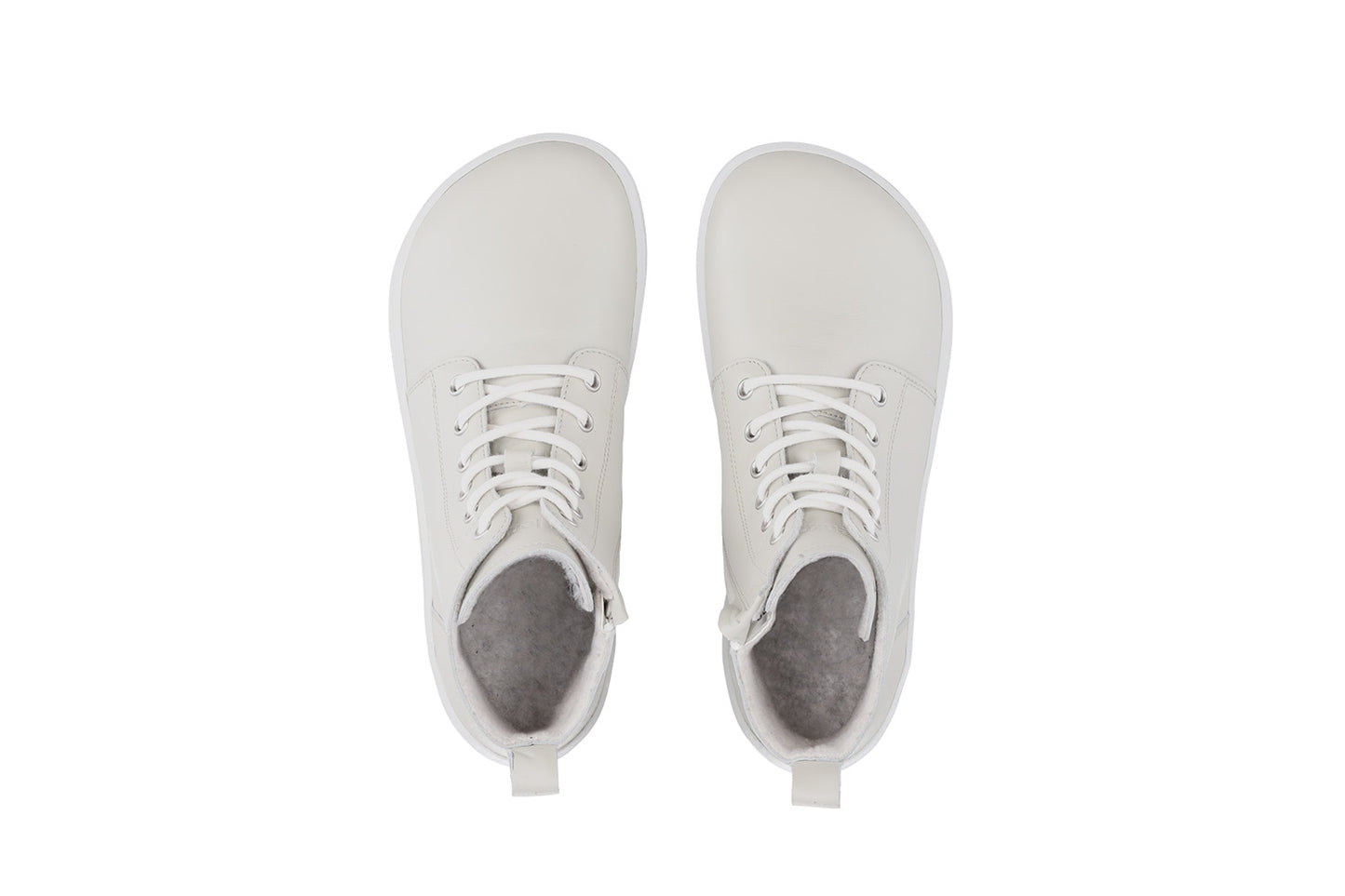 Winter Barefoot Boots Be Lenka Atlas - Cream 4 OzBarefoot Australia