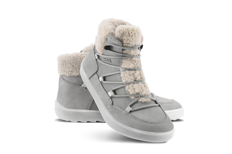 Winter Barefoot Boots Be Lenka Bliss - Cloud Grey 1 OzBarefoot Australia