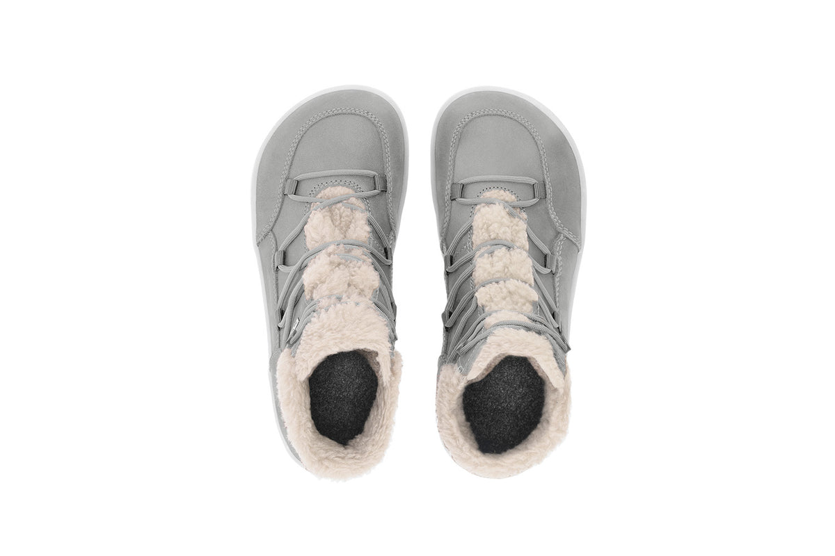 Winter Barefoot Boots Be Lenka Bliss - Cloud Grey 3 OzBarefoot Australia