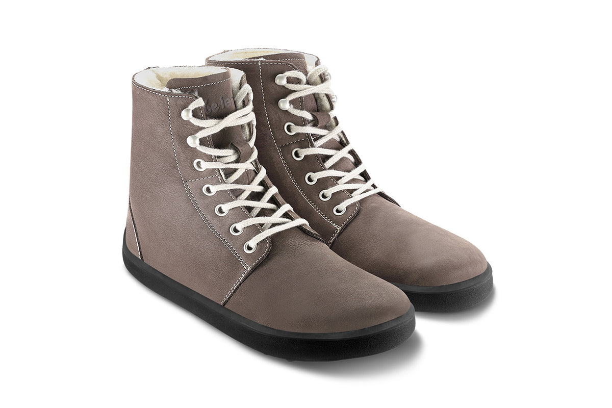 Winter Barefoot Boots Be Lenka Winter 3.0 - Chocolate 2 OzBarefoot Australia